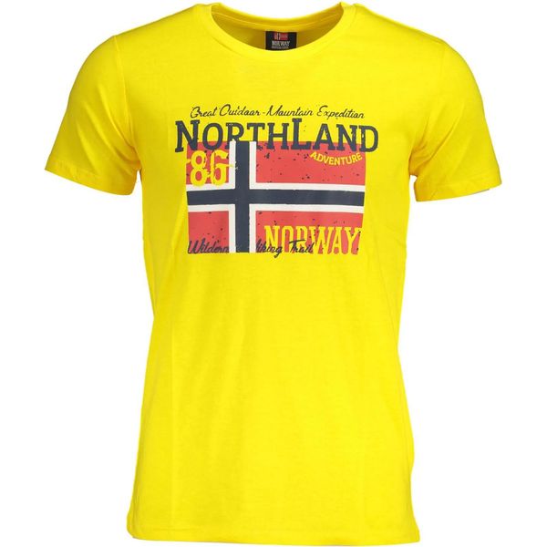 Norway 1963 T-Shirt Uomo Tessile Giallo SF20820 - Taglia: 2XL-image