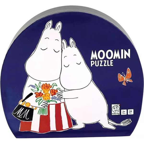 Puzzle Di 29 Pezzi In Una Scatola Decorativa. Muminek Con La Madre-image