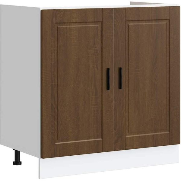 Syfax™ Mobile Base Lavello Porto Rovere Marrone 80X46X81,5 Cm-image
