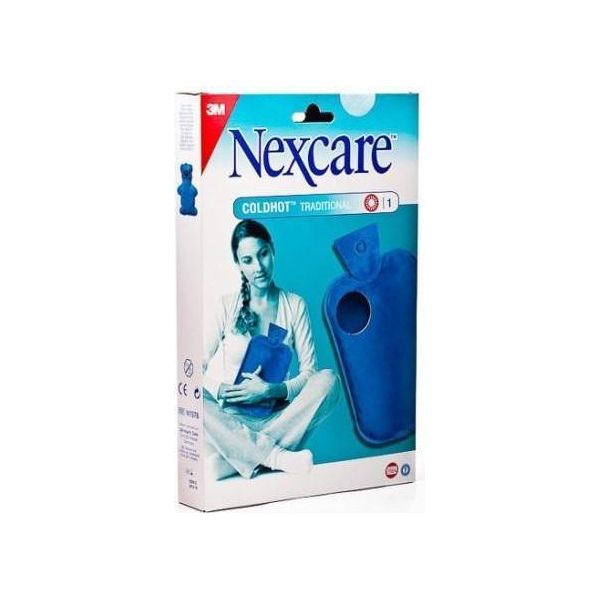 3M Nexcare Coldhot Gel-WäRmflasche Traditional, Blau (N1576)-image