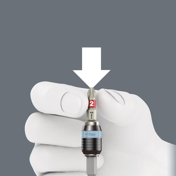Wera 3888/4/1 K Sb Supporto Per Cacciavite In Acciaio Inox 25,4 / 4 Mm (1 / 4")"-image