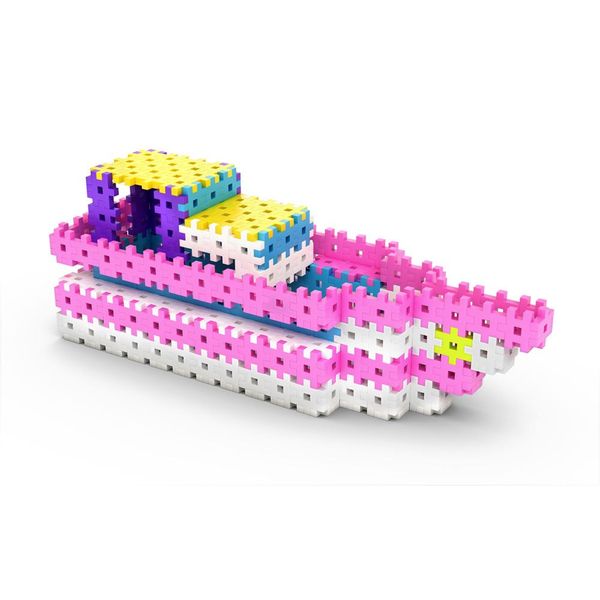 Meli Basic Pink 300 Mattoncini Per Costruzioni E Blocchi Da Costruzione-image