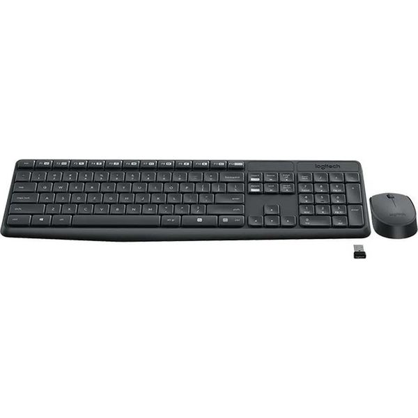 Logitech MK235 - Tastatur-Und-Maus-Set - Kabellos - 2.4 Ghz - Ungarisch-image