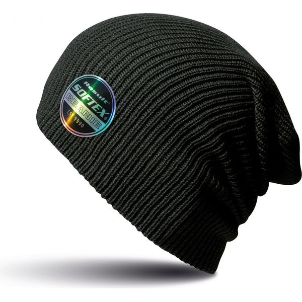 Result Winter Essentials Core Softex Beanie Hat RW5165 (Taglia Unica) (Nero)-image