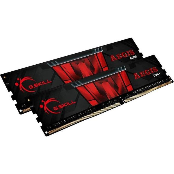 G.Skill Aegis - DDR4 - 8 Gb - Dimm 288-PIN - 2666 Mhz / PC4-21300 - CL19 - 1,2 V - Non Bufferizzato - Nonecc (F4-2666C19S-8-image