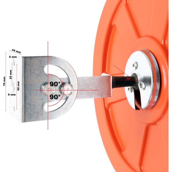Specchio Per Il Traffico Wiltec 30 Cm Convesso, Specchio Di Sicurezza Rotondo Con Campo Visivo Di 130-160°, Specchio Convesso In Policarbonato, Specchio Di Sorveglianza Per Uscite Con Materiale Di Montaggio Incluso-image
