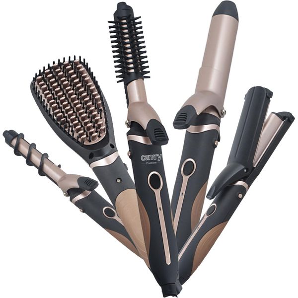 Camry Premium Cr 2024 Strumento Per Lo Styling Dei Capelli Kit Per Lo Styling Dei Capelli Nero Caldo, Oro Rosa 1200 W-image