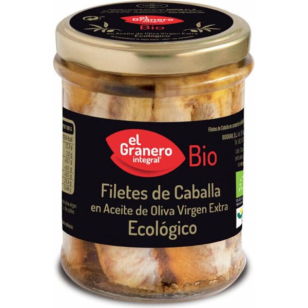 Granero Filetes De Caballa Organic 195G-image