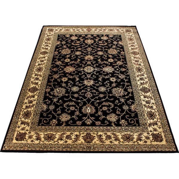 Tappeto Marrakesh A Pelo Corto Rettangolare 300X400Cm Nero 0210-image