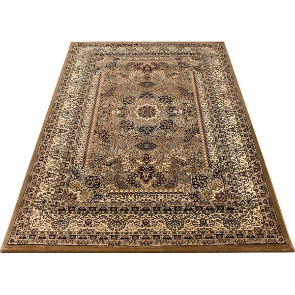 Tappeto Marrakesh A Pelo Corto Rettangolare 160X230Cm Beige 0207-image