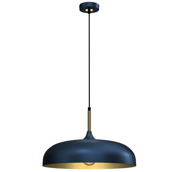 Milagro Lincoln Lampadario A Sospensione MLP7901 Blu / Oro-image