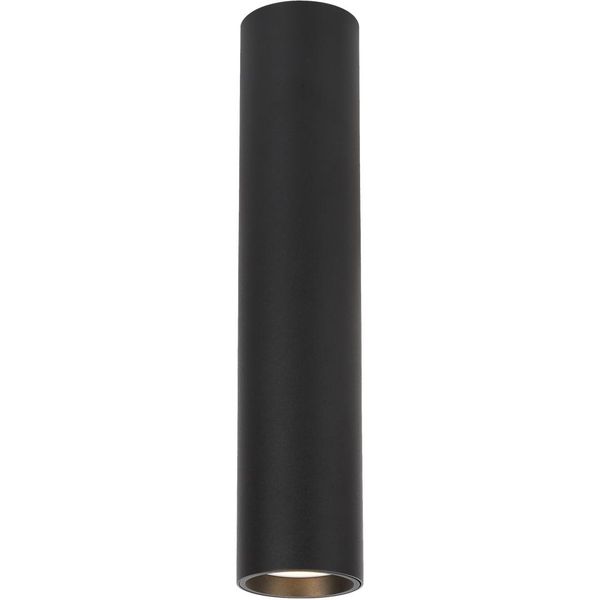 Spot A Soffitto Nero Rotondo 30 Cm 1Xgu10 8W Genesis Milagro-image