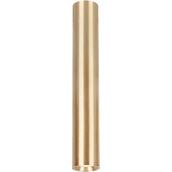 Spot Circolare Dorato Da Soffitto 40 Cm 1Xgu10 8W Genesis Milagro-image