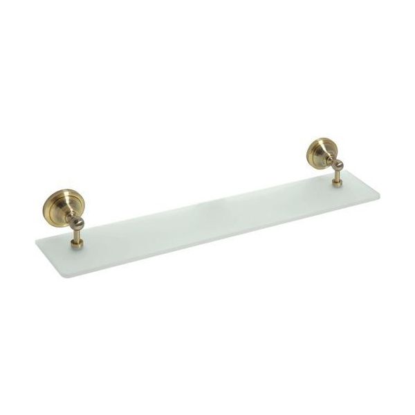 Mensola Da Bagno Bemeta Retro In Vetro Bronzo-image
