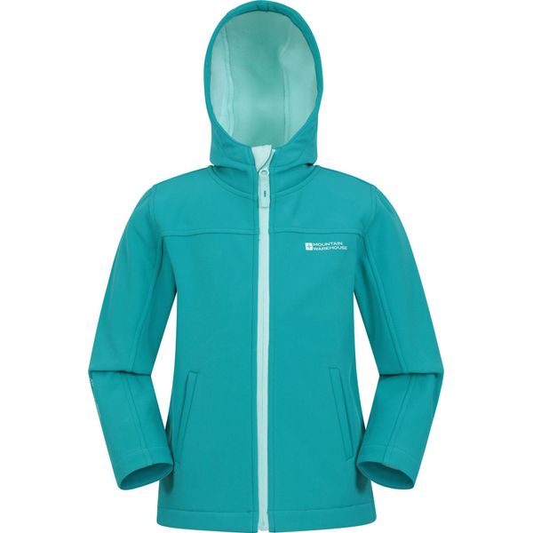 Mountain Warehouse - Giacca Softshell Impermeabile "Exodus"" Per Bambini MW177 (140) (Petrol)"-image
