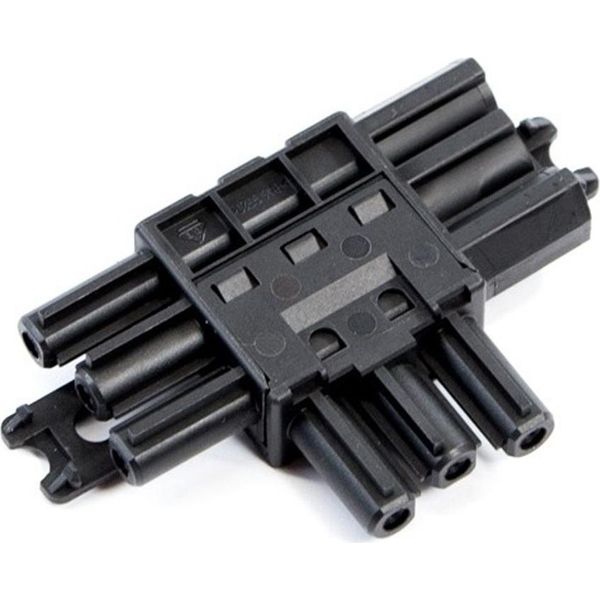 Blocco Di Distribuzione Bachmann Wieland GST18 1Xin/2Xout, Piatto, Nero-image