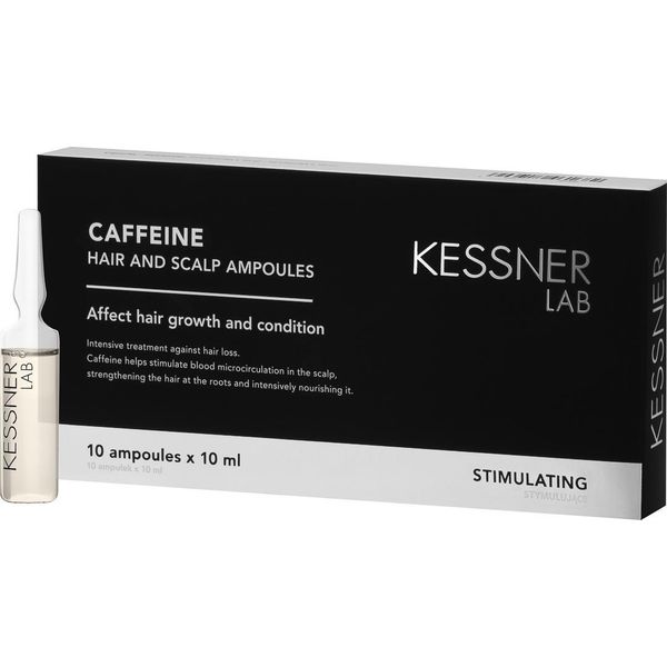Kessner Lab Fiale Di Caffeina Per Cuoio Capelluto E Capelli 10 X 10 Ml-image