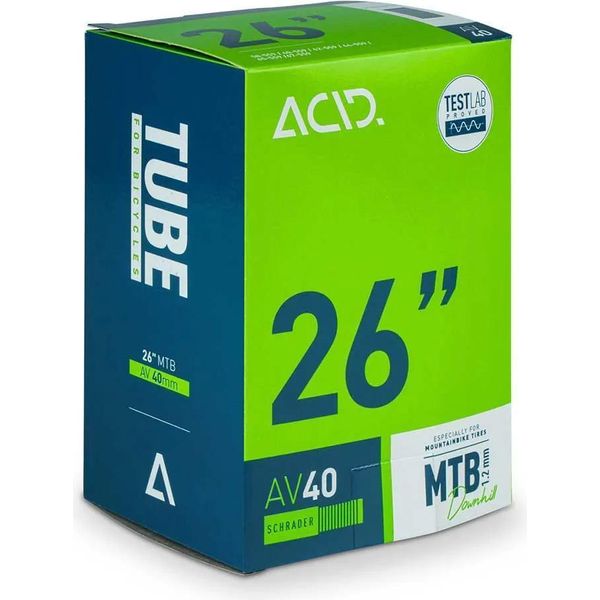 Acid Mtb Agv Downhill 1.2 Mm Tubo Bicicletta Trasparente 26'' / 58-67-559 Trasparente 26''-image