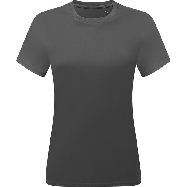 Tridri - Maglietta "Ion-Charge"" Da Donna RW11144 (S) (Carbone)"-image
