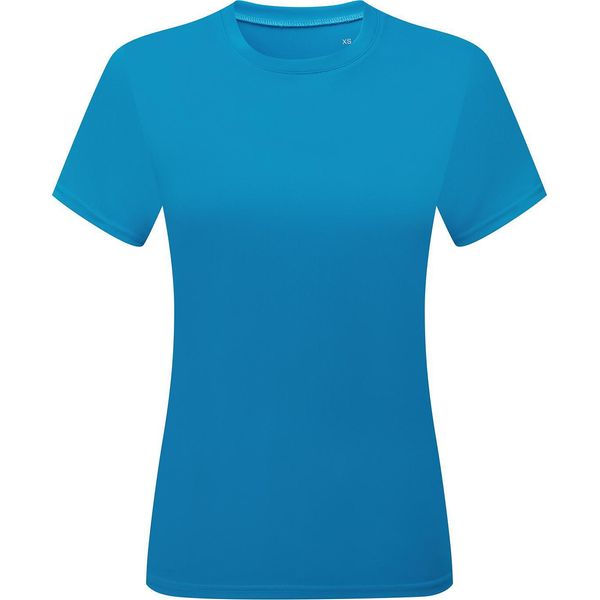 Tridri - Maglietta "Ion-Charge"" Da Donna RW11144 (M) (Zaffiro)"-image