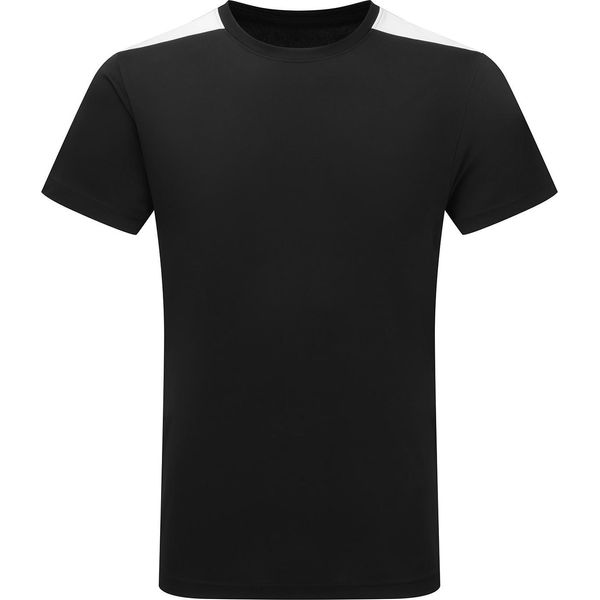 Tridri - Maglietta "Performance"" Per Uomo/Donna Unisex RW11146 (L) (Nero/Bianco)"-image