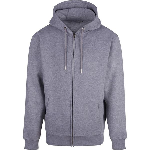 Anthem - Felpa Con Cappuccio "Studio"" Con Zip Integrale Per Uomo/Donna Unisex RW11123 (Xs) (Grigio Melange)"-image