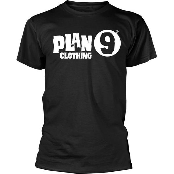 Plan 9 - Maglietta Per Uomo/Donna Unisex PH4907 (Xxl) (Nero/Bianco)-image