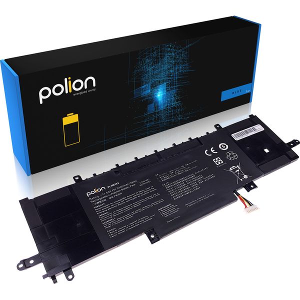 Batteria Per Laptop Polion Per Asus C31N1841 3400 Mah-image