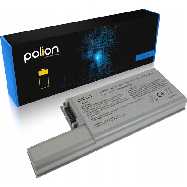 Batteria Per Laptop Polion Per Dell 4400 Mah 11,1 V Li-Ion-image