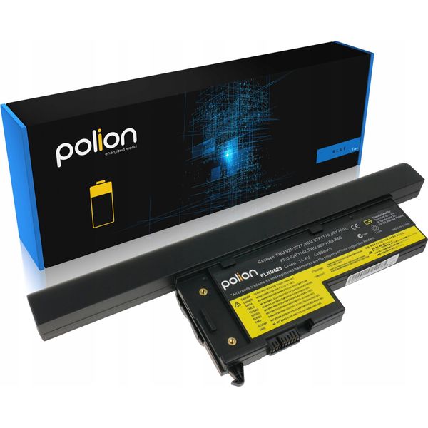 Batteria Per Laptop Polion 4400 Mah Per Lenovo Thinkpad Serie X-image