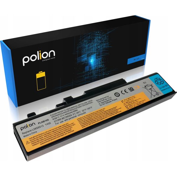 Batteria Lenovo Ideapad Y450/Y550 4400 Mah, Polion-image