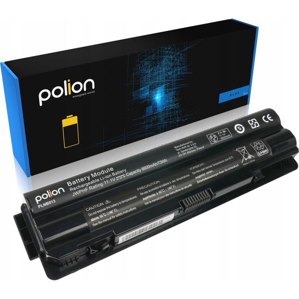 Batteria Per Laptop Dell 6600 Mah Polion Qualità Originale-image