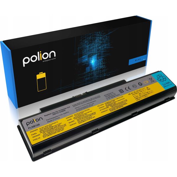 Batteria Di Ricambio Polion Per Laptop Lenovo Ideapad 4400 Mah-image