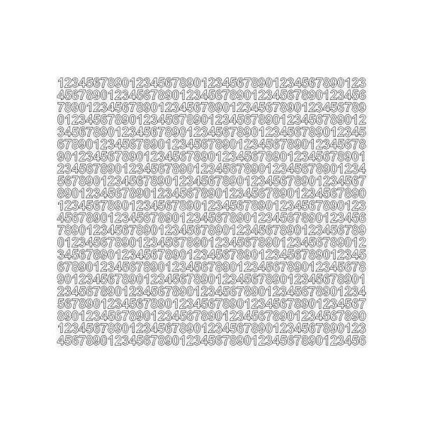 Adesivi Numerici Autoadesivi, 7 Mm, Bianchi, Opachi-image
