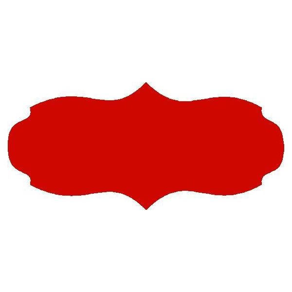 Etichette Per Barattoli Da Conservazione 7,5 X 3 Cm, 60 Pezzi, Rosso Opaco-image