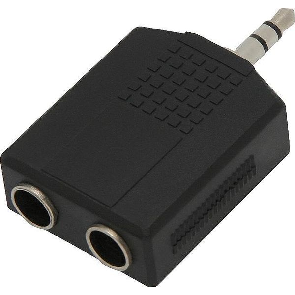 Splitter Jack (3,5 Mm) - Due Prese Stereo Da 6,3 Mm-image