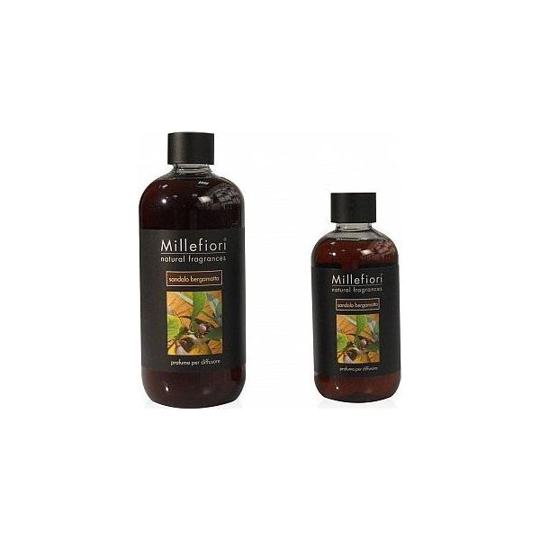 Millefiori Milano Fragrance Diffuser Sandalo Bergamotto Refill 500 Ml-image