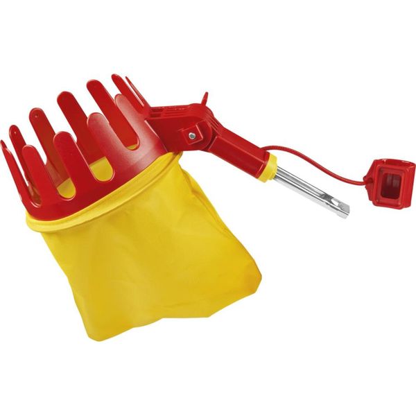 Wolf-Garten 71A-CA008650 Raccoglitore Di Frutta Ms RG-M Con Snodo, Multistar, Argento/Rosso-image