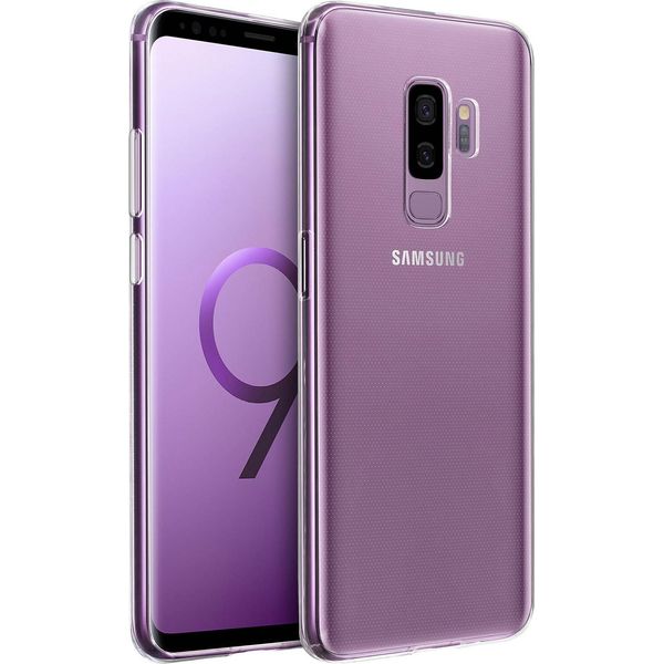 Avizar, Samsung Galaxy S9 Plus Custodia Protettiva In Silicone Ultrasottile (0,30 Mm), Trasparente-image