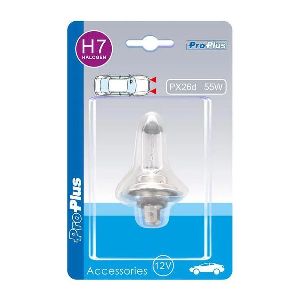 Lampadina Per Auto 12V 55W Px26D H7 In Blister-image