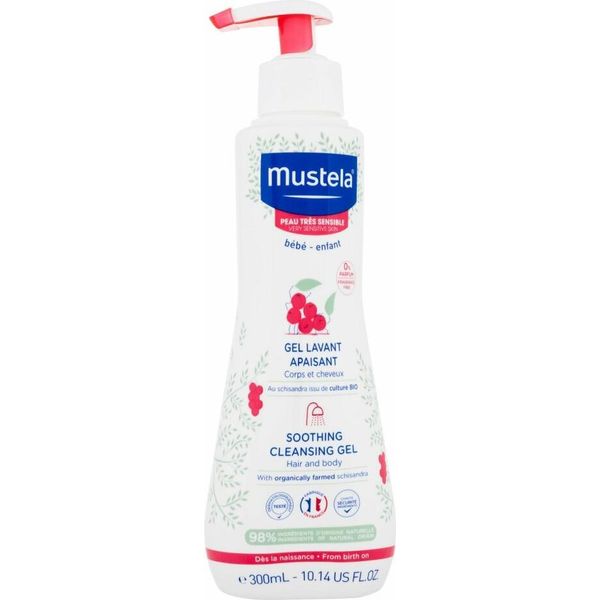 Mustela Gel Detergente Lenitivo Per Pelli Molto Sensibili, 200 Ml-image