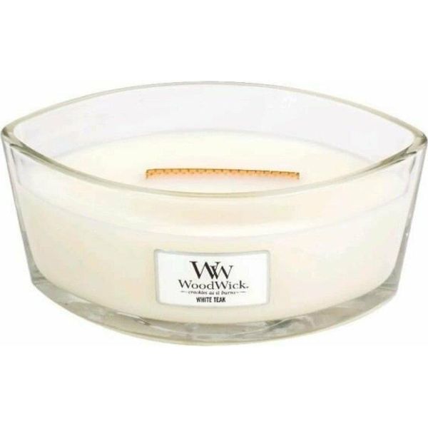 Woodwick - White Teak Ship - Scented Candle 453.6G-image