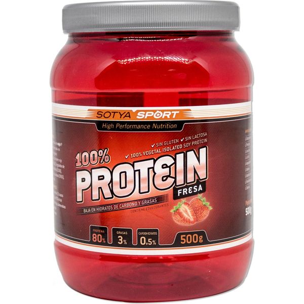 Sotya Proteina Soy 100 Fresa 500G-image