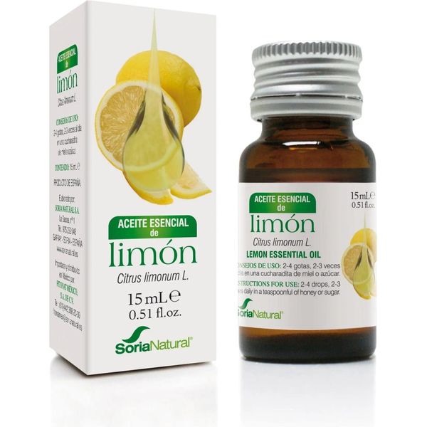 Soria Olio Essenziale Naturale 15 Ml Limone Naturale-image