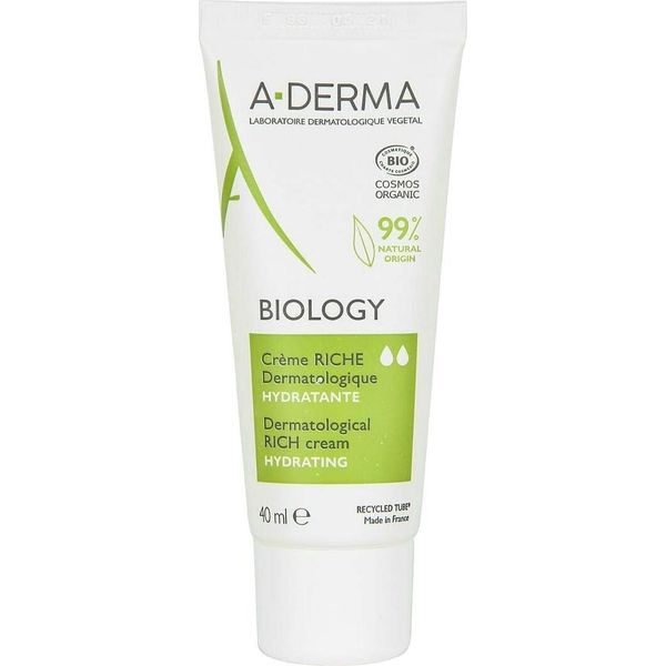 A-Derma Biology Crema Idratante Per Il Viso, 40 Ml-image