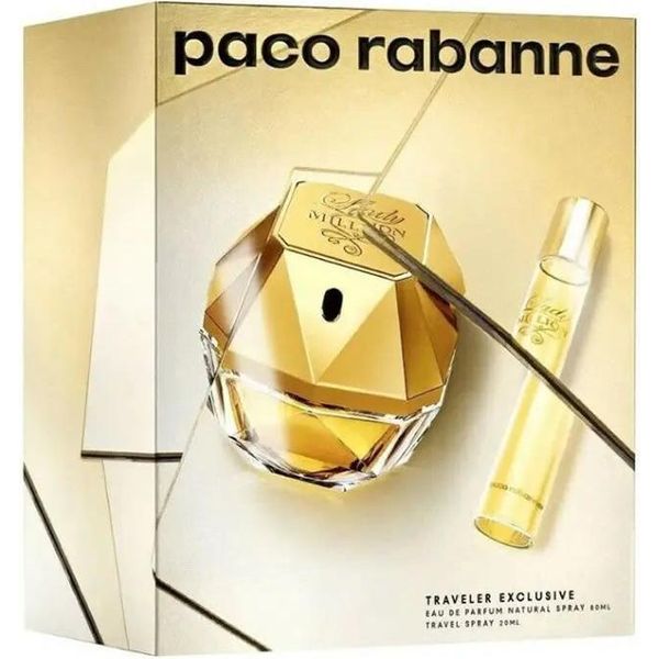 Paco Rabanne Lady Million Eau De Perfume Spray 80Ml Set 2 Pezzi-image