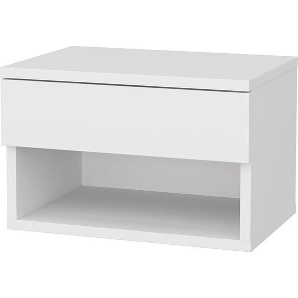 Skye Decor, Jamot - Bianco, Comodini E Mobiletti, Bianco, 44,6 X 31,9 X 29 Cm-image