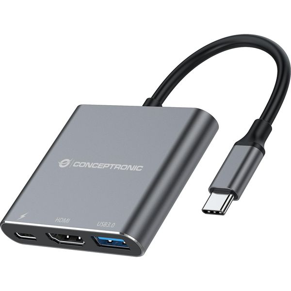 Conceptronic DONN18G Docking Station 3 In 1-image