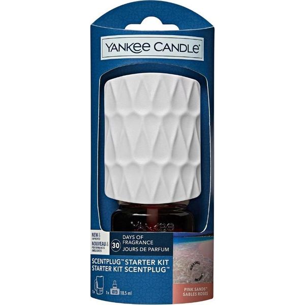 Diffusore Yankee Candle Per Presa Elettrica Organico Con Ricarica Pink Sands-image