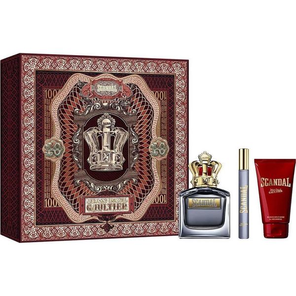 Jean Paul Gaultier Scandal Pour Homme Set Eau De Toilette, 100 Ml + Eau De Toilette, 10 Ml + Gel Doccia, 75 Ml-image
